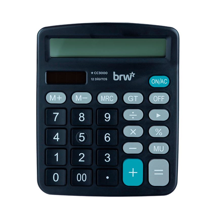 Calculadora de Mesa 12 Dígitos BRW
