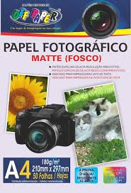 Papel Fotográfico Fosco A4 20 Folhas Off Paper